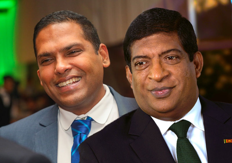 රනිල්ගේ 'කැම්පේන් මැනේජර්' හරින් - එජාප සන්ධානයේ කැඳවුම්කරු රවී !